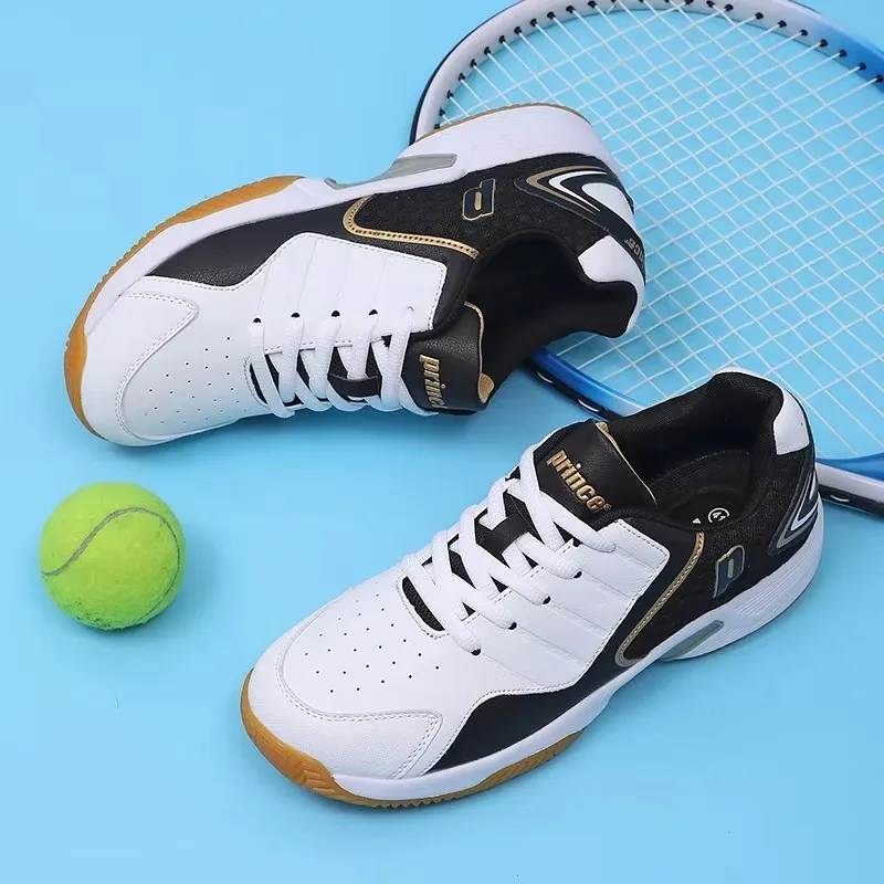 Badminton Game - Chaussures de badminton professionnelles en cuir