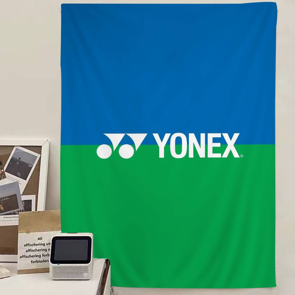 Badminton Yonex - Tapisserie murale bohème tendance Y-Yonex, style