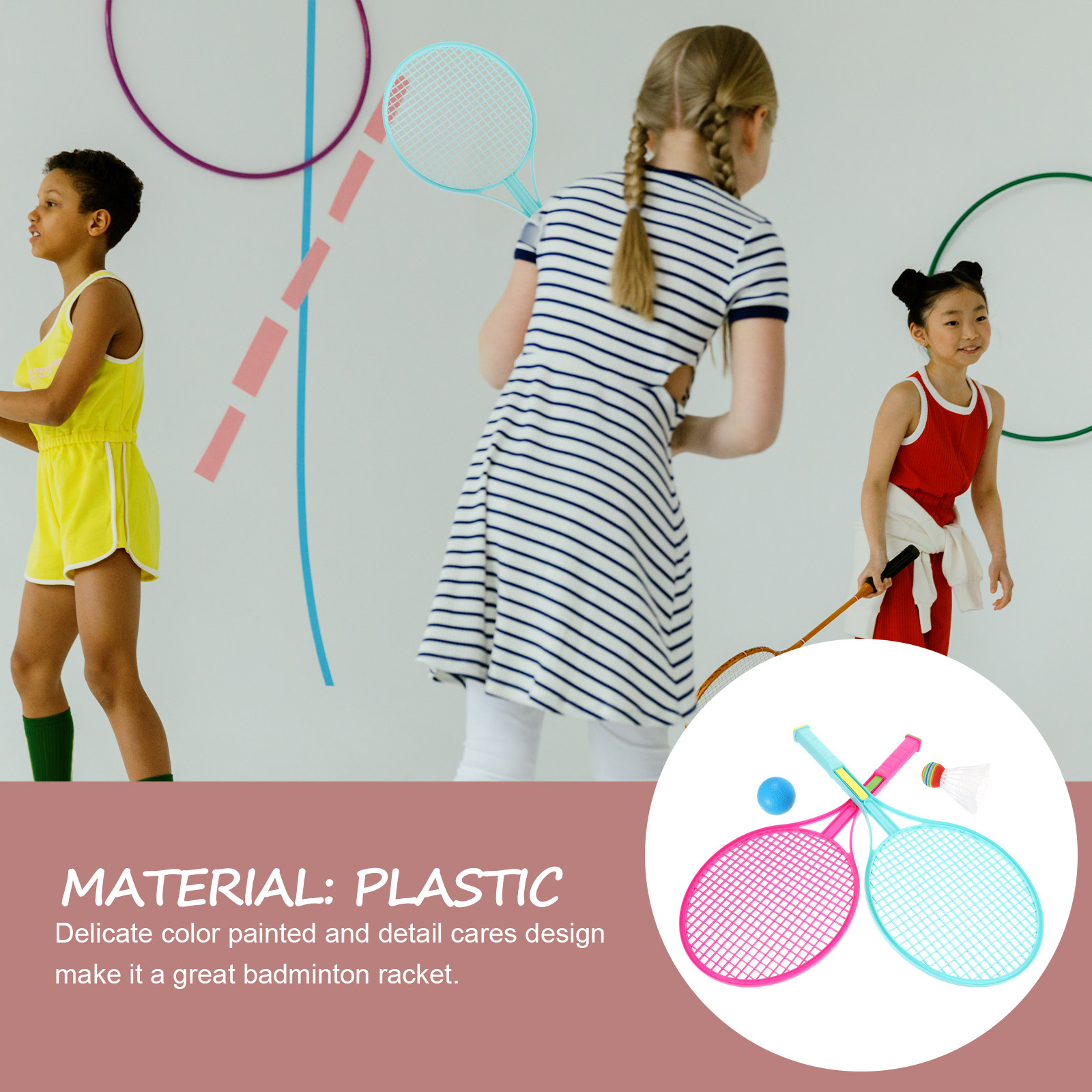 1 ensemble de raquettes de bad - Badminton Kids avis et prix
